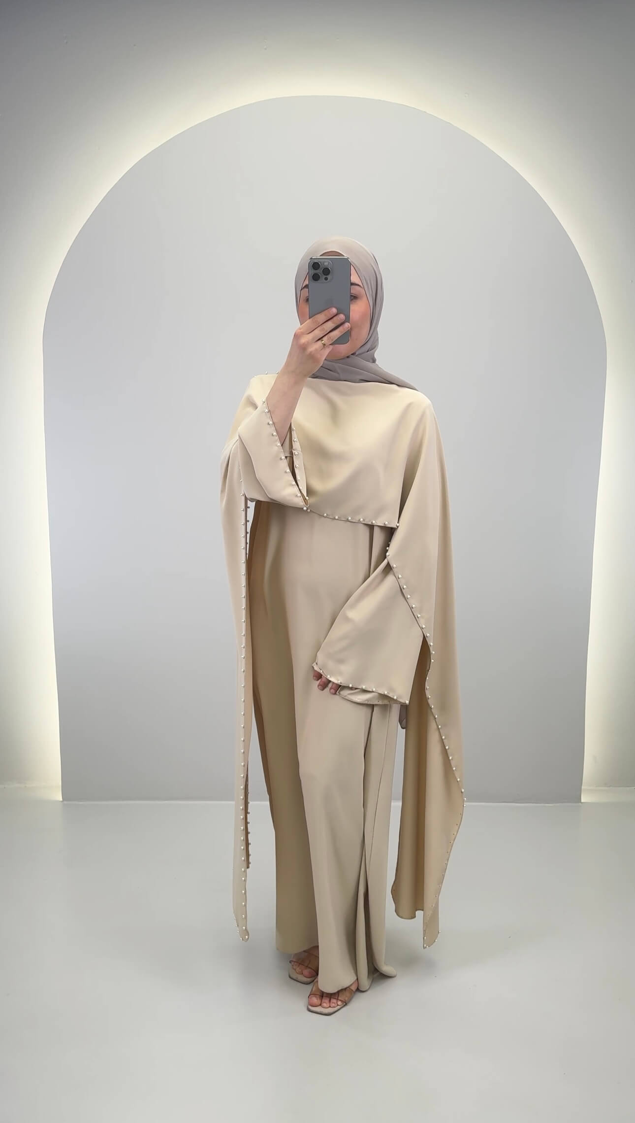 Zerafin Evening dress Beige