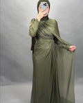 Arya Robe de Soirée Verte