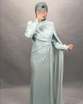 Arya Robe de Soirée Menthe 01