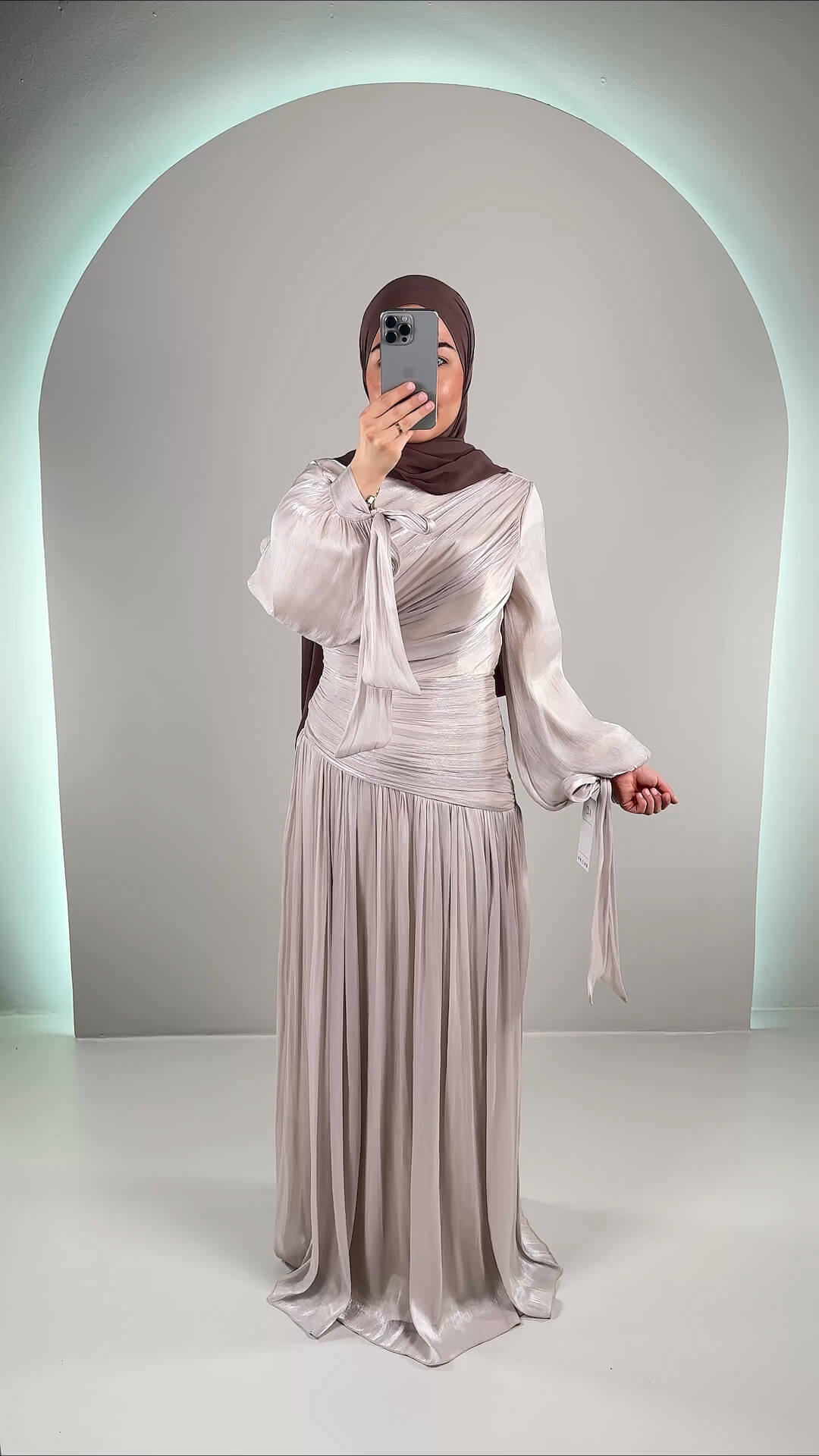 Rüyan Abendkleid Beige