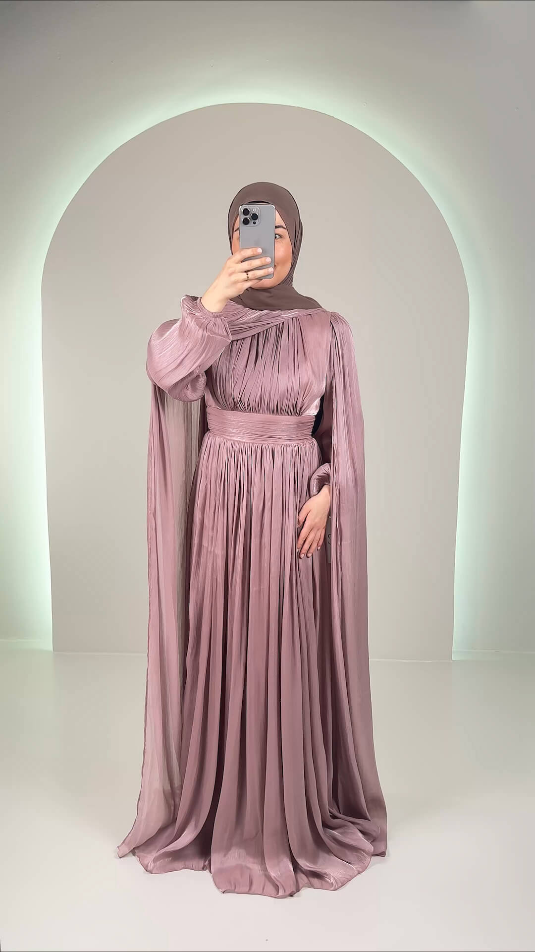 Berry Abendkleid Altrosa