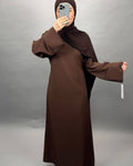 Classy Dress Brown