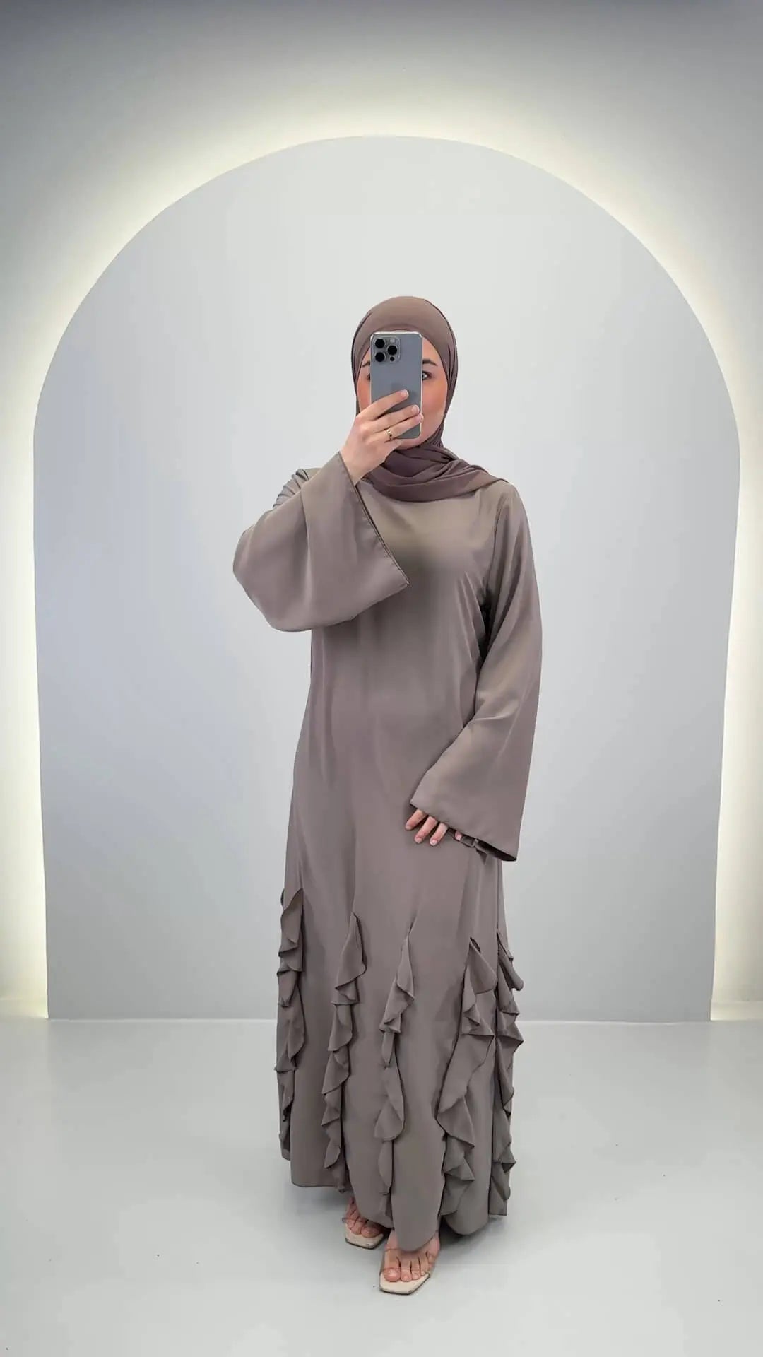 Diya Abiye Taupe