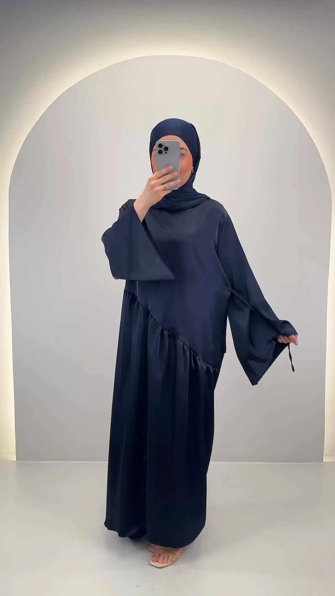 Meslia Abendkleid Bleu Foncé