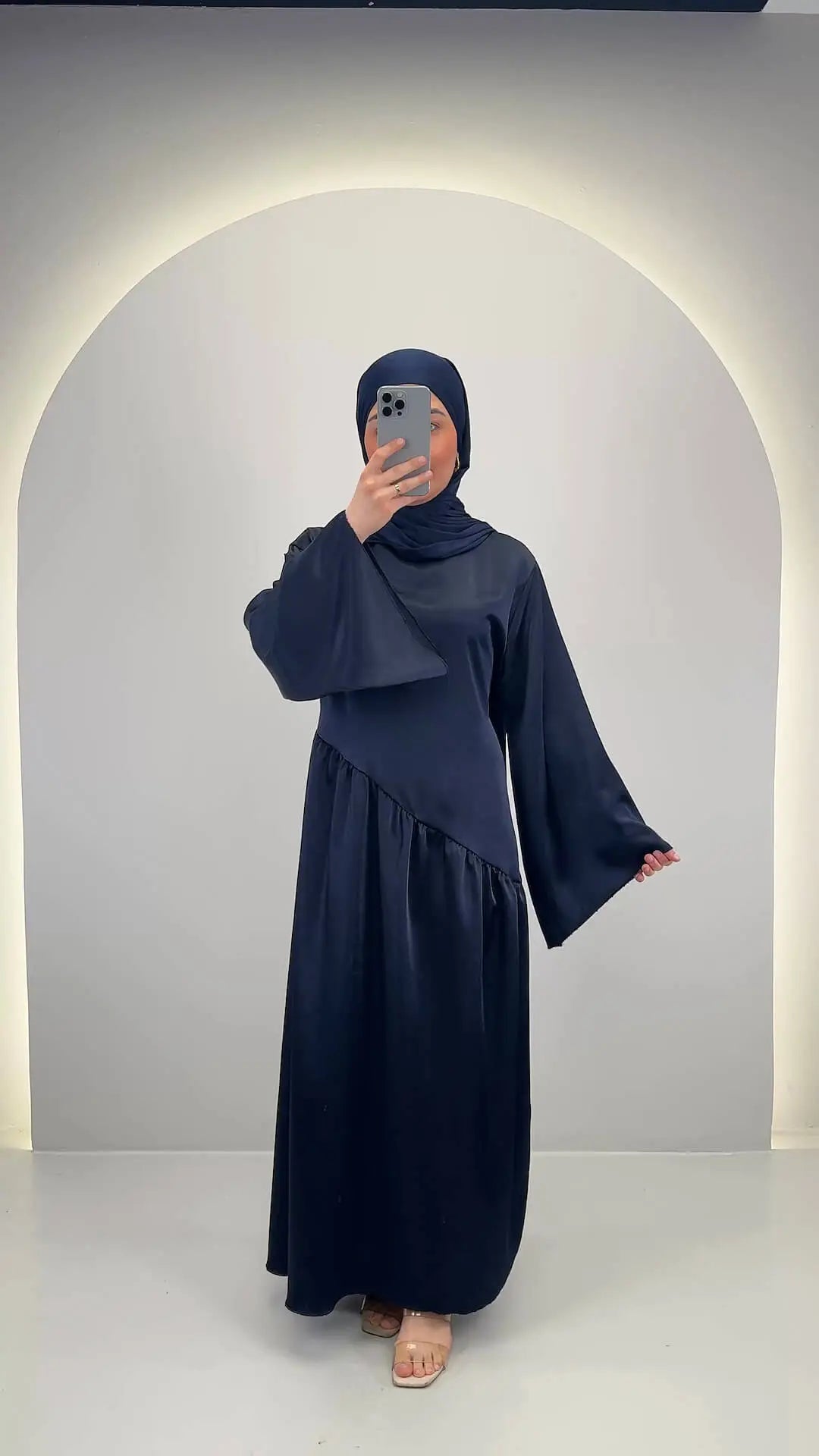 Meslia Abendkleid Bleu Foncé