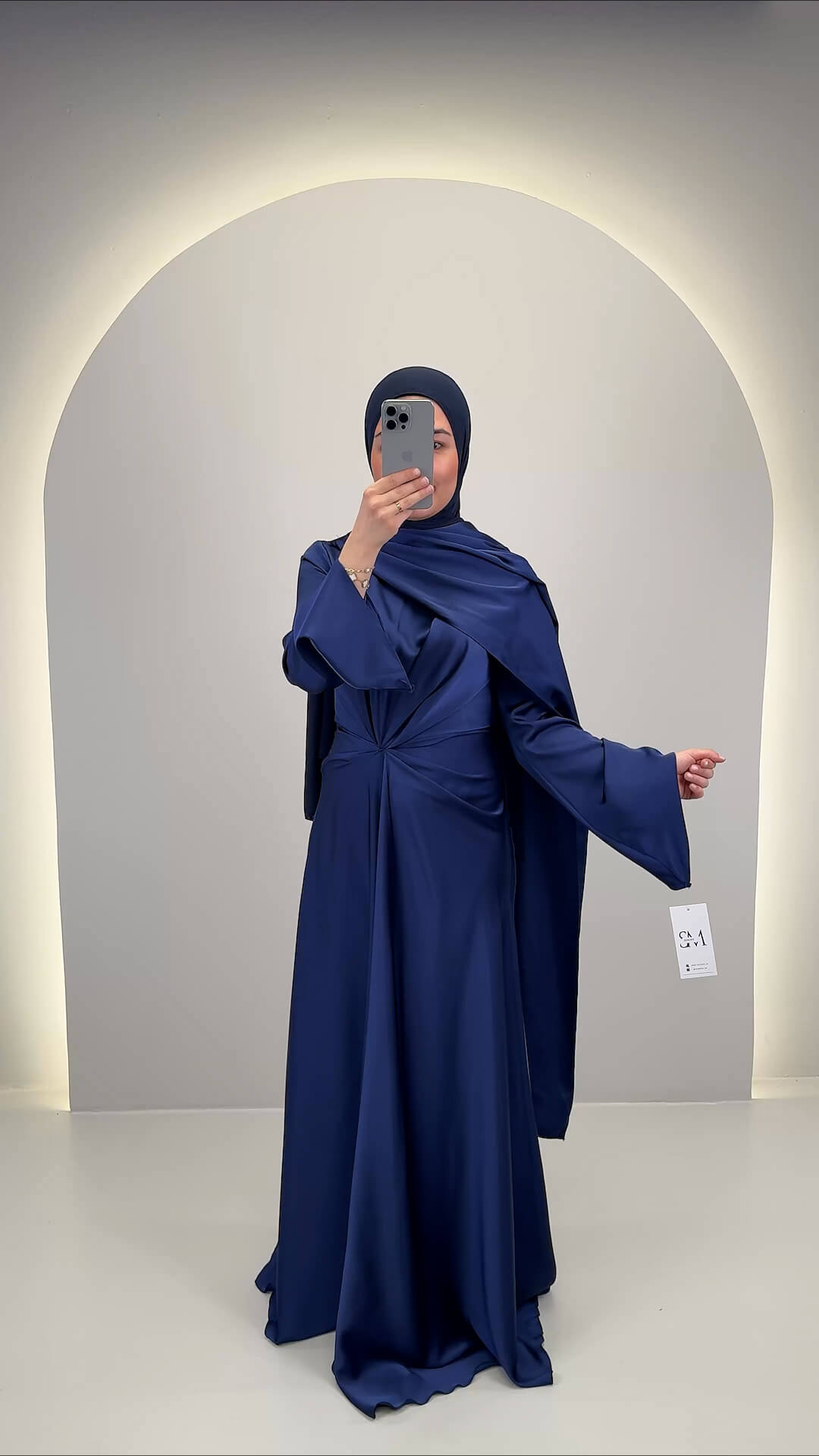 Ilka Abendkleid Dunkelblau