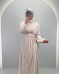 Meslina Evening dress Beige