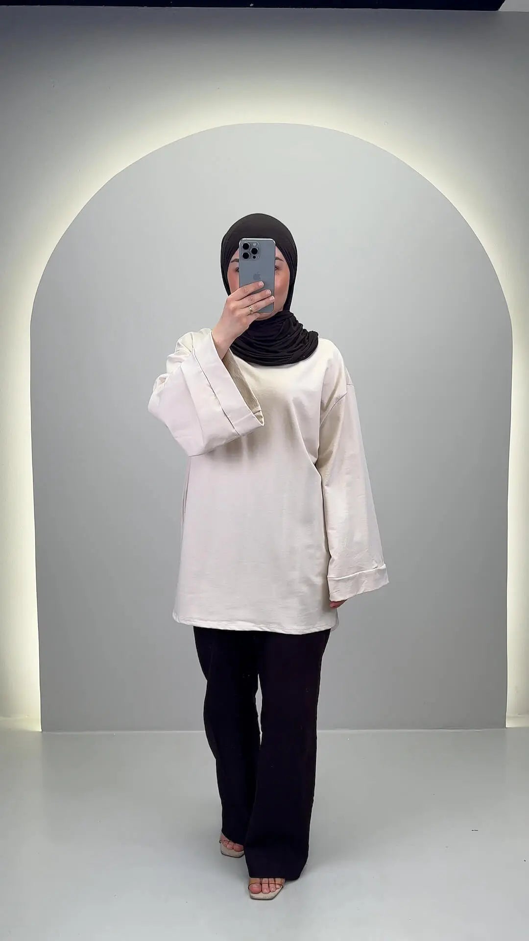 Miza Top Beige