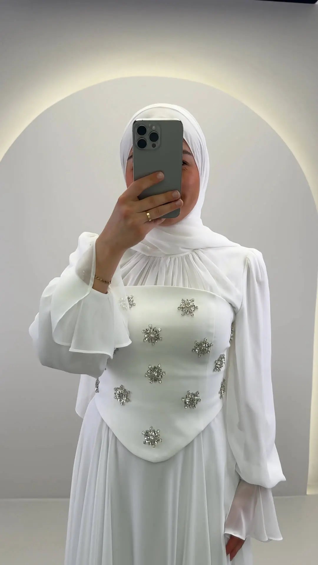 Tisla Nikah Elbisesi
