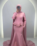 Robe de soirée Simay Rose