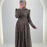 Mina Evening dress Brown