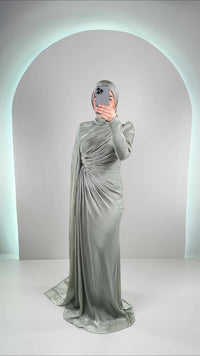 Arya Robe de Soirée Menthe