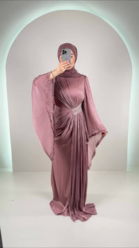 Asya Robe de soirée Rose ancien