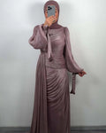 Dunja evening dress old pink