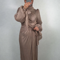 Yildiz Evening Dress Taupe