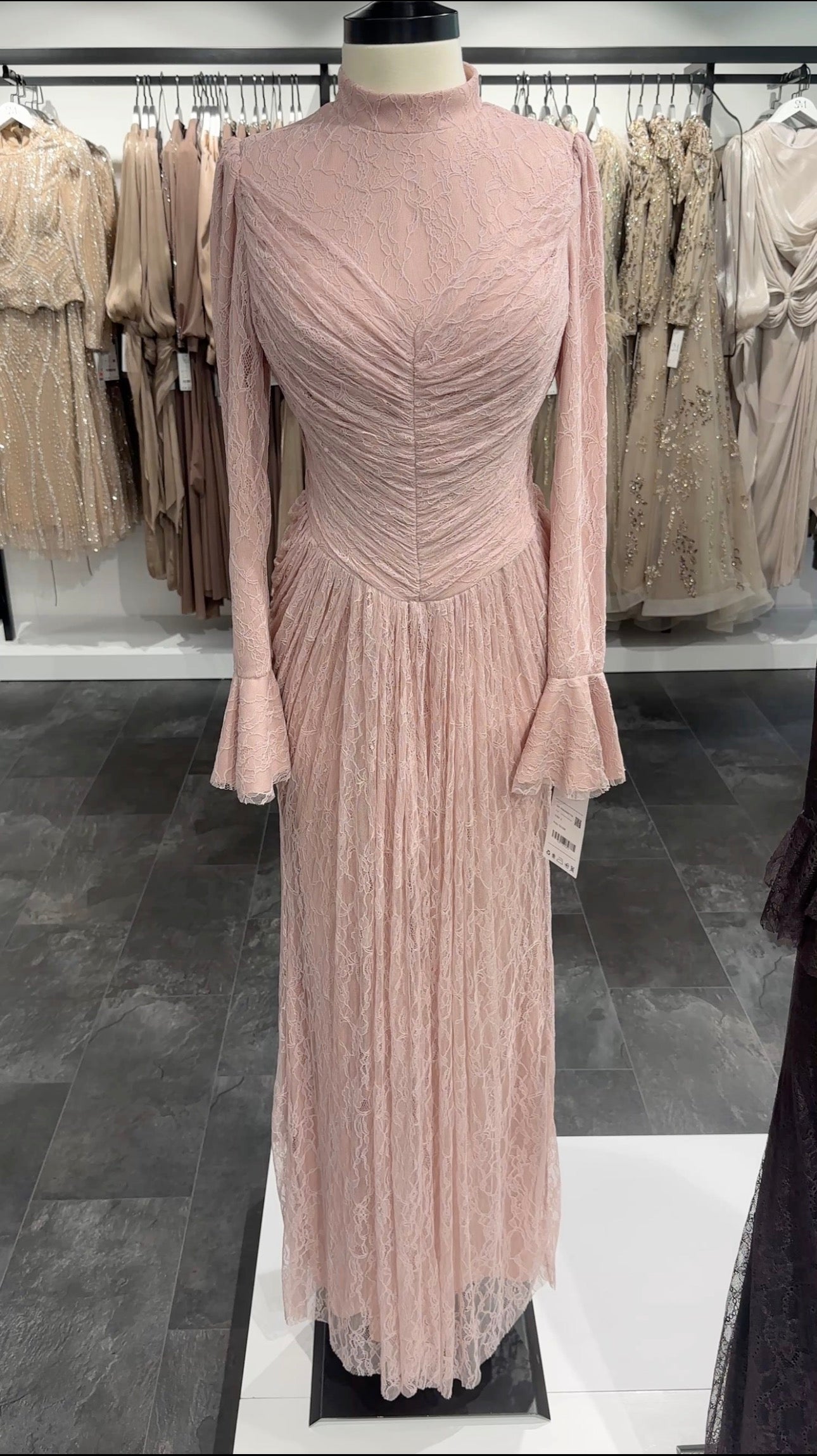 Robe de soirée Selin Rose