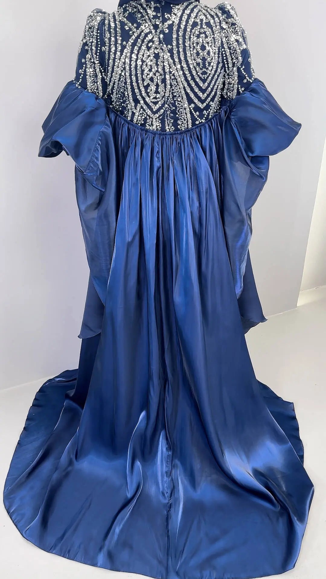 Robe de soirée Tias bleu foncé
