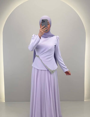 Riyana Evening dress Purple