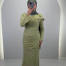 Misa Evening dress Green