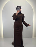Misa Evening dress Brown