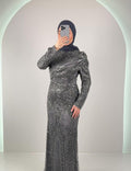 Nola Evening dress Gray