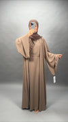 Pinar Abaya Set Taupe