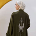 Su Abaya exclusive Set kaki