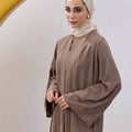 Ay Abaya exclusive Set Taupe