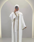 Lima Ensemble Abaya Blanc