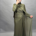 Arya Robe de Soirée Verte