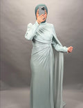 Arya Robe de Soirée Menthe 01