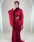 Asya Evening dress Burgundy