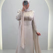 Robe de soirée Yarenay Beige