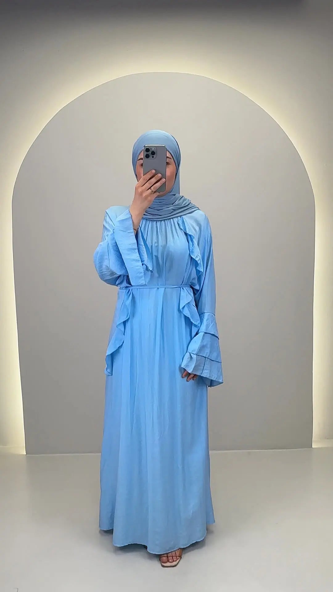 Giona Dress Blue