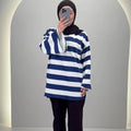Muna Top Dark Blue