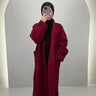 Mıyaz Manteau Bordeaux