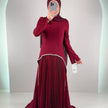 Robe de soirée Nuray Bordeaux