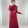 Efila Abendkleid Bordo