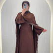 Robe de soirée Gizi Marron