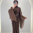 Robe de soirée Perria Marron