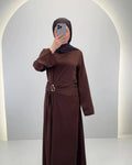EramEvening dress brown 01