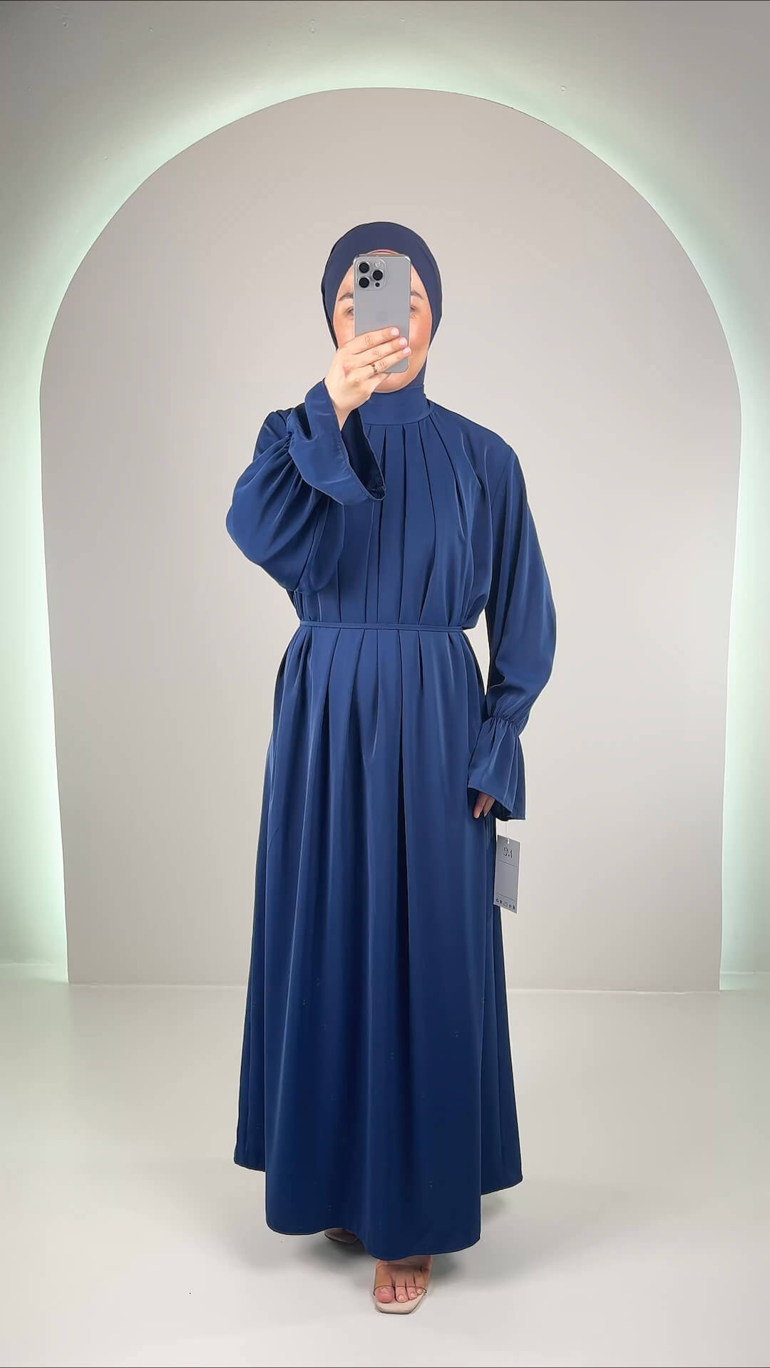 Riya Abendkleid Dunkelblau