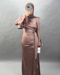 Eliz Abendkleid Taupe