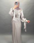 Finay evening dress beige
