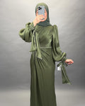 Finay evening dress green