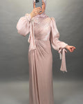 Finay evening dress rose