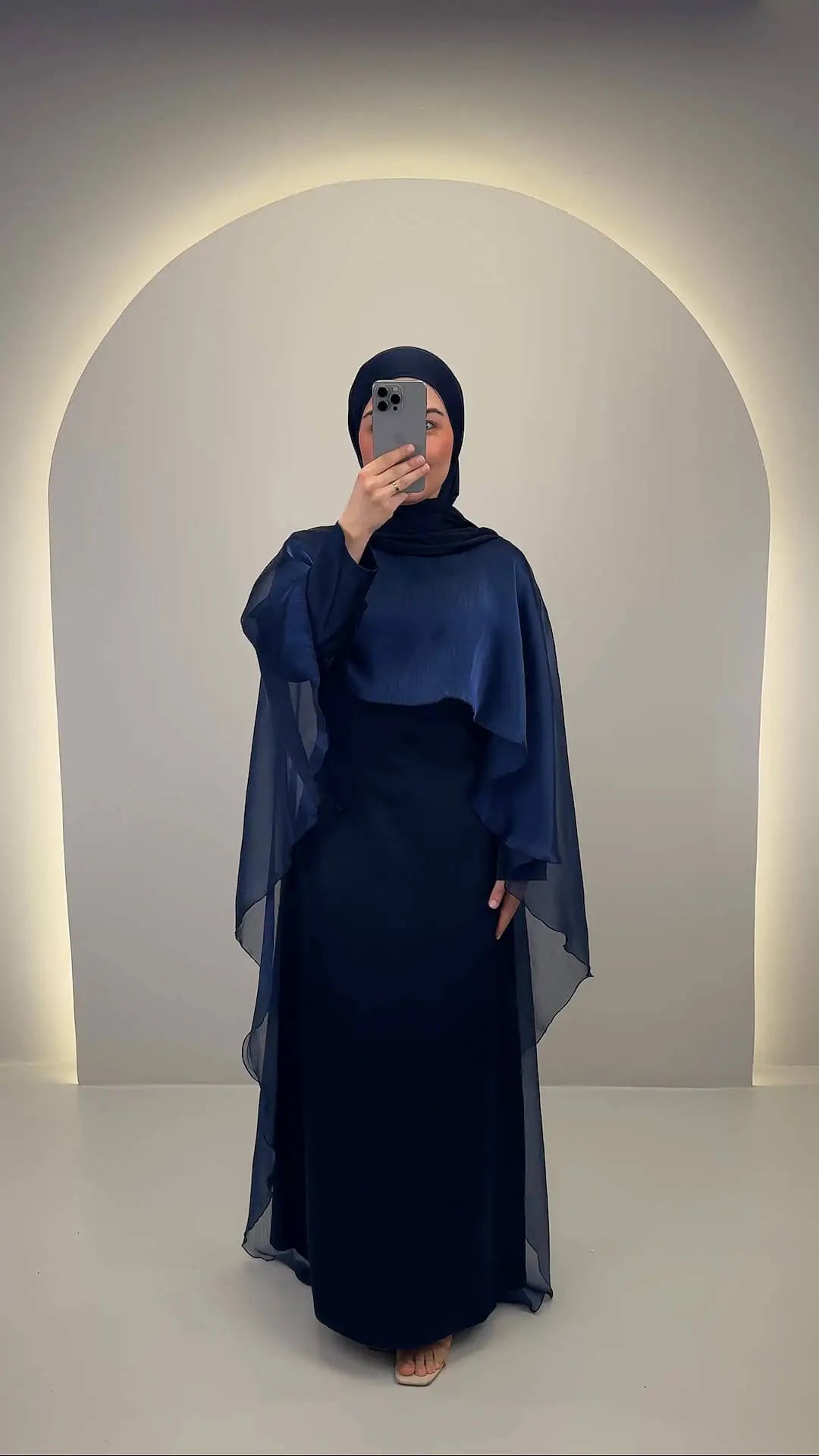 Gabi Abaya Dunkelblau
