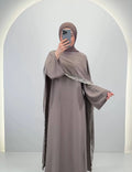 Gizi Robe de Soirée Taupe