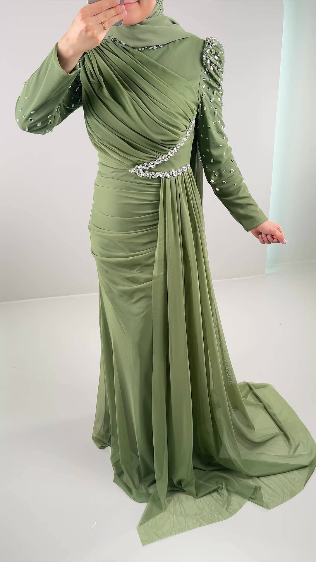 Efila Abendkleid Grün