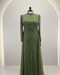 Robe de soirée Nayla Verte